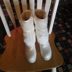 White boots